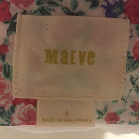 ANTHROPOLOGIE MAEVE Pullover Fringe Shift White 8 - Picture 6 of 8